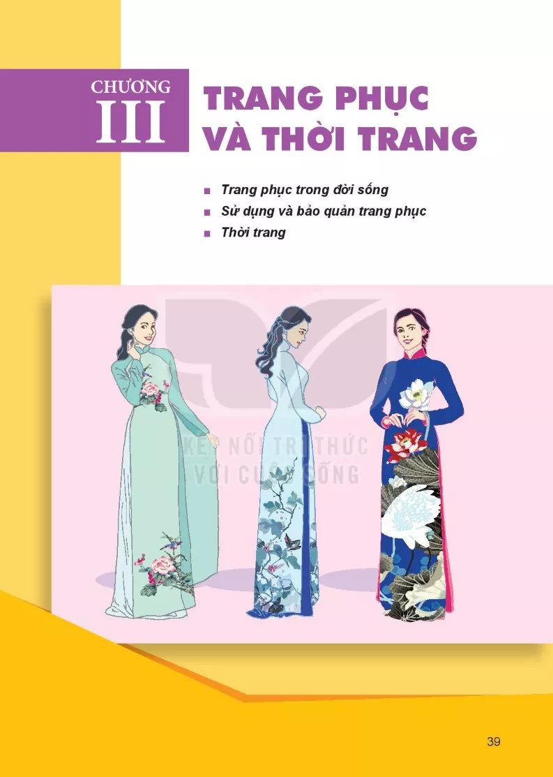 Chương III - TRANG PHỤC VÀ THỜI TRANG 