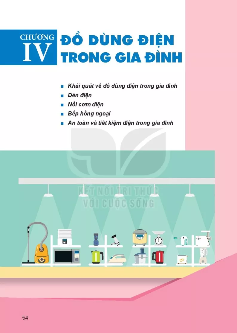 Chương IV - ĐỒ DÙNG ĐIỆN TRONG GIA ĐÌNH 