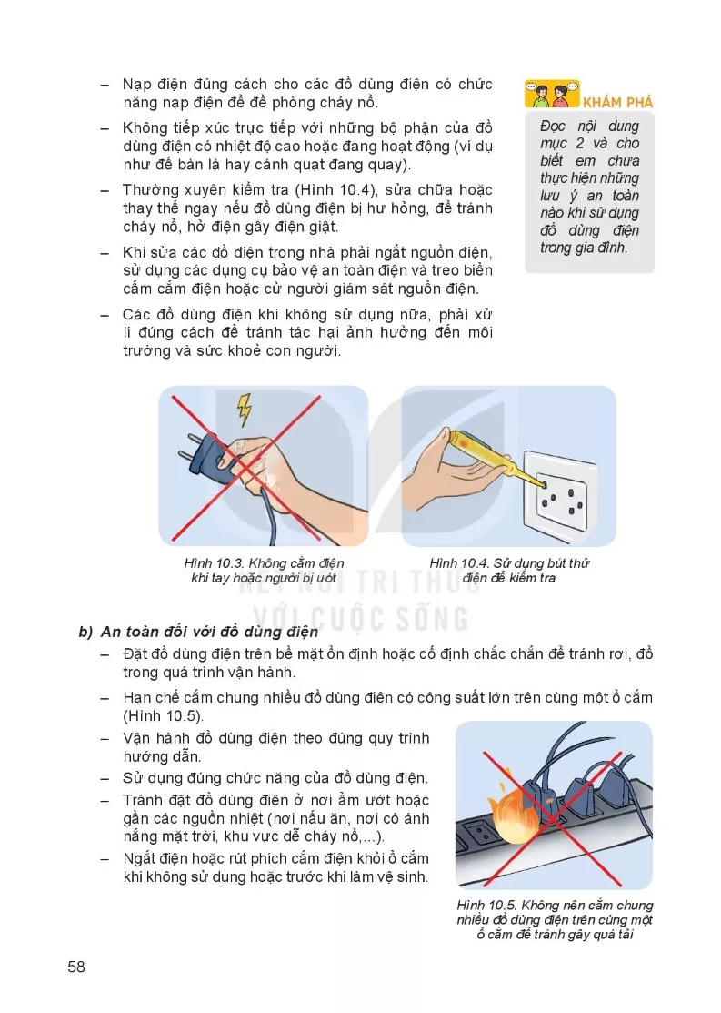 Bài 10. Khái quát về đồ dùng điện trong gia đình 