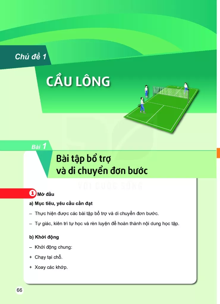 Bài 1. Bài tập bổ trợ và di chuyến đơn bước 