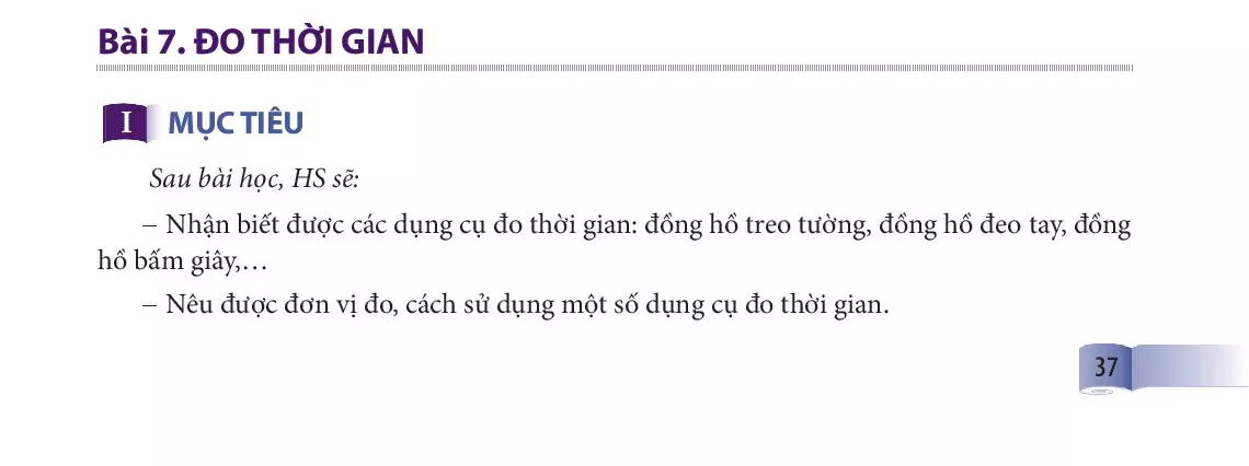 Bài 7. Đo thời gian