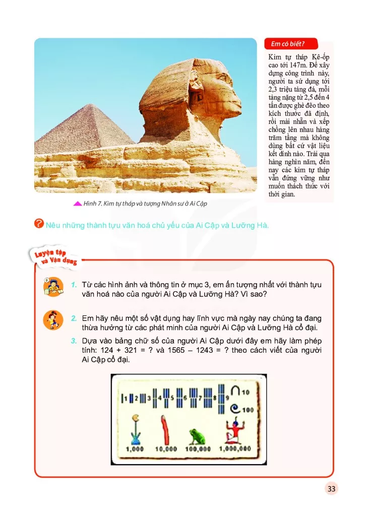 Bài 7. Ai Cập và Lưỡng Hà cổ đại 