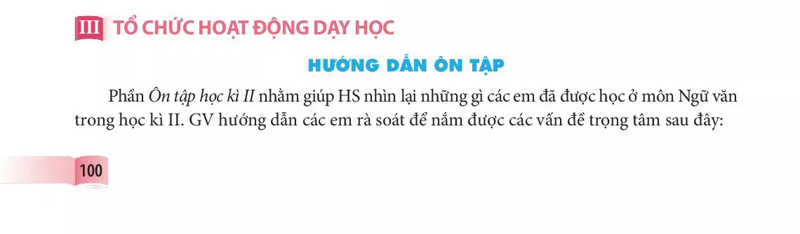 ÔN TẬP HỌC KÌ II