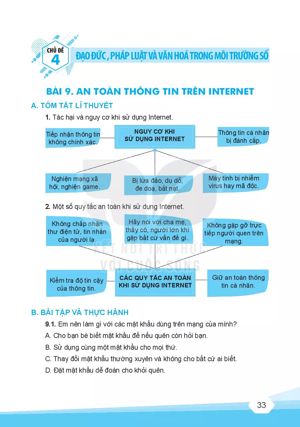 Bài 9. An toàn thông tin trên Internet