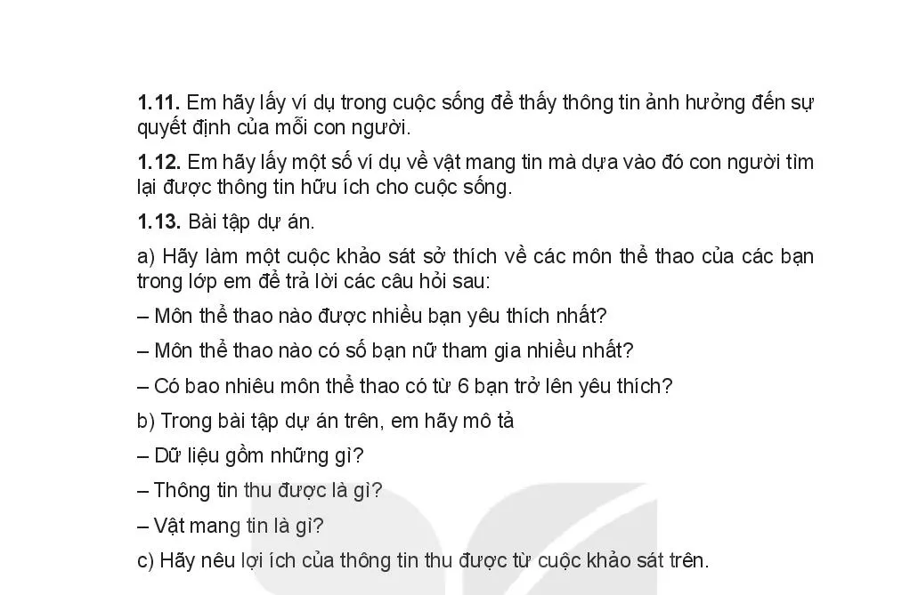 Bài 1. Thông tin và dữ liệu