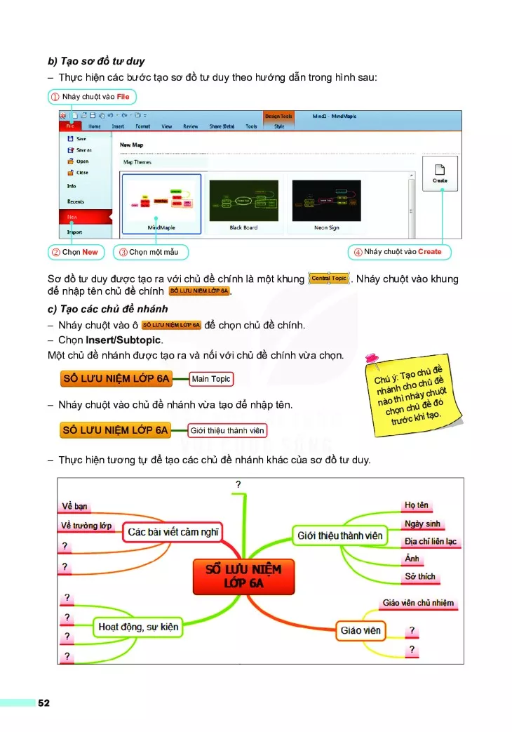 Bài 10. Sơ đồ tư duy 