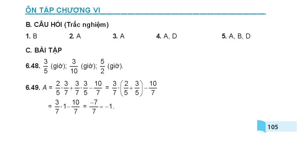 Chương VI