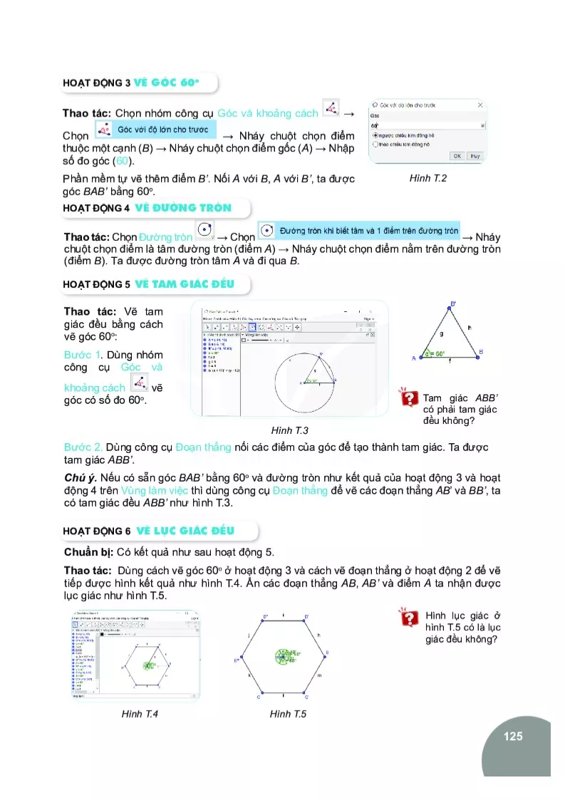 SBT Scan] ✓ Vẽ hình đơn giản với phần mềm GeoGebra - Sách Bài Tập ...