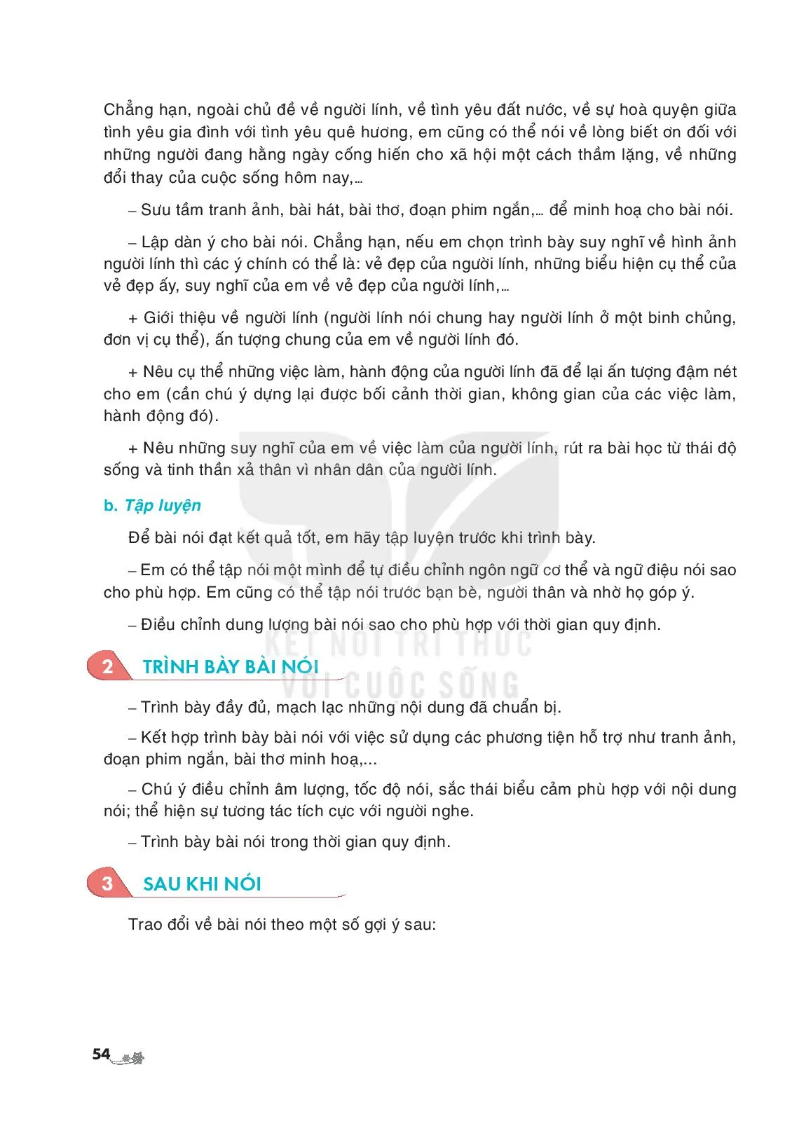 Trình bày suy nghĩ về một vấn đề đời sống (được gợi ra từ tác phẩm văn học đã đọc)