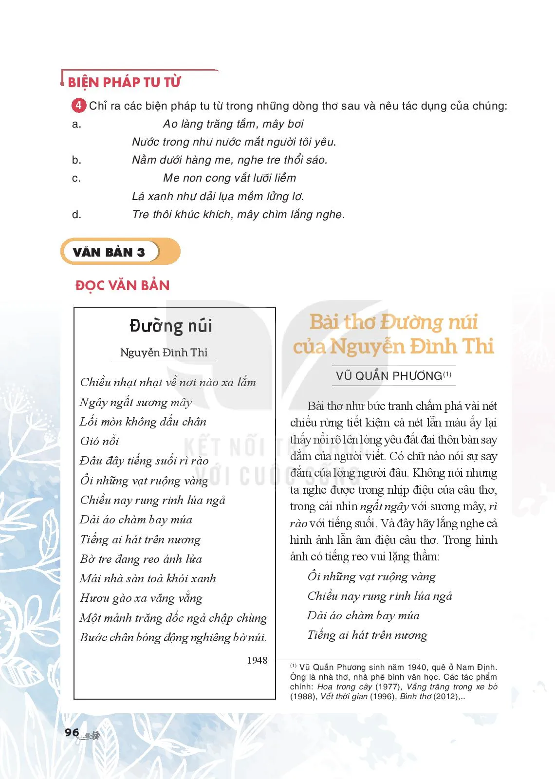 Bài thơ “Đường núi” của Nguyễn Đình Thi (Vũ Quần Phương)