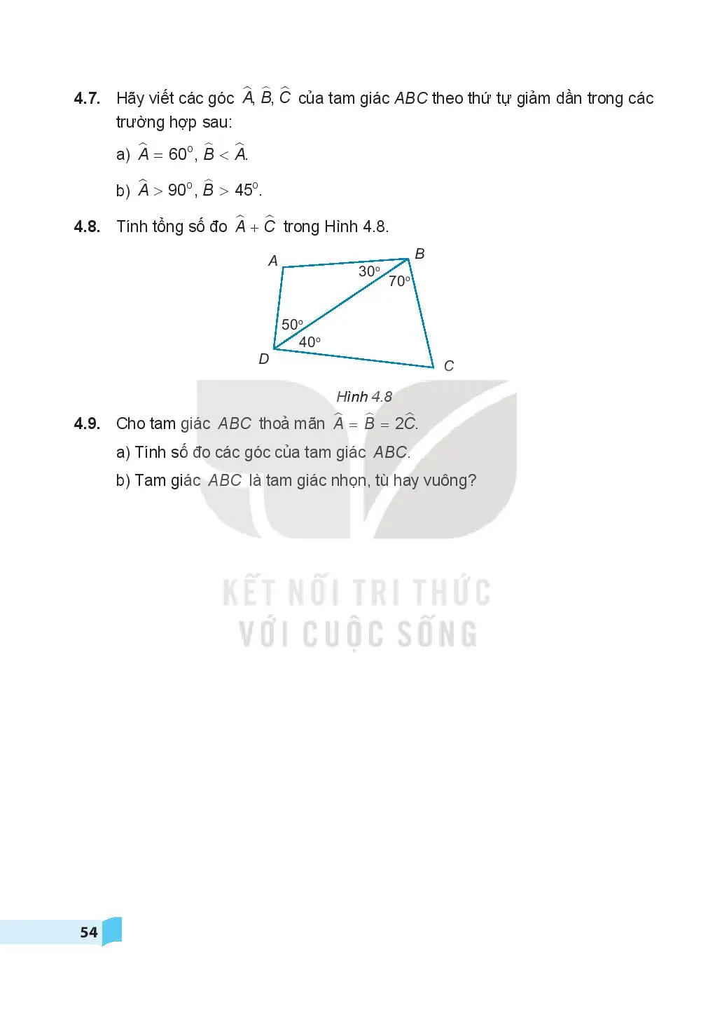 Bài 12. Tổng các góc trong một tam giác