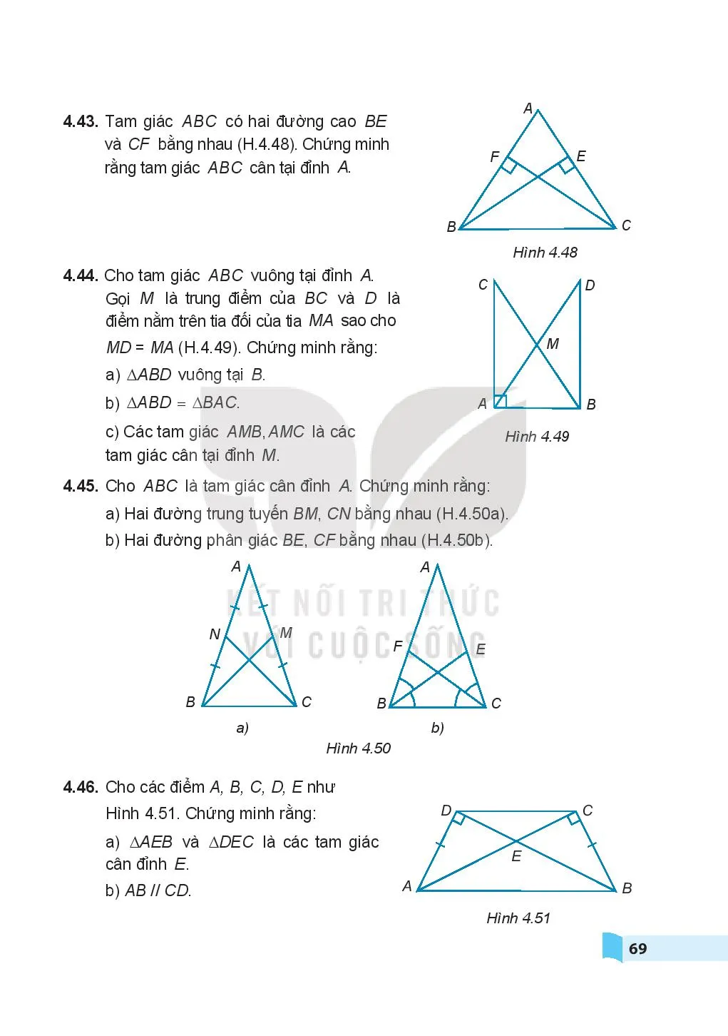 Bài 16. Tam giác cân. Đường trung trực của đoạn thẳng