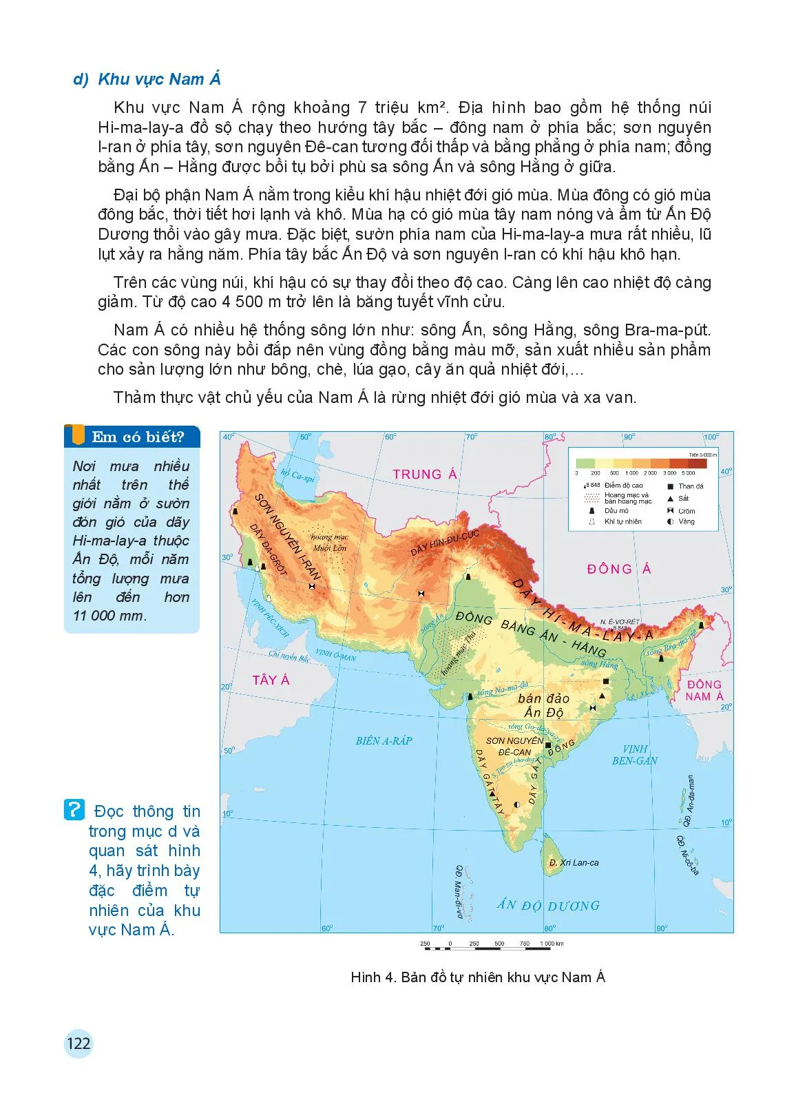 Bài 7 Bản đồ chính trị châu Á, các khu vực của châu Á