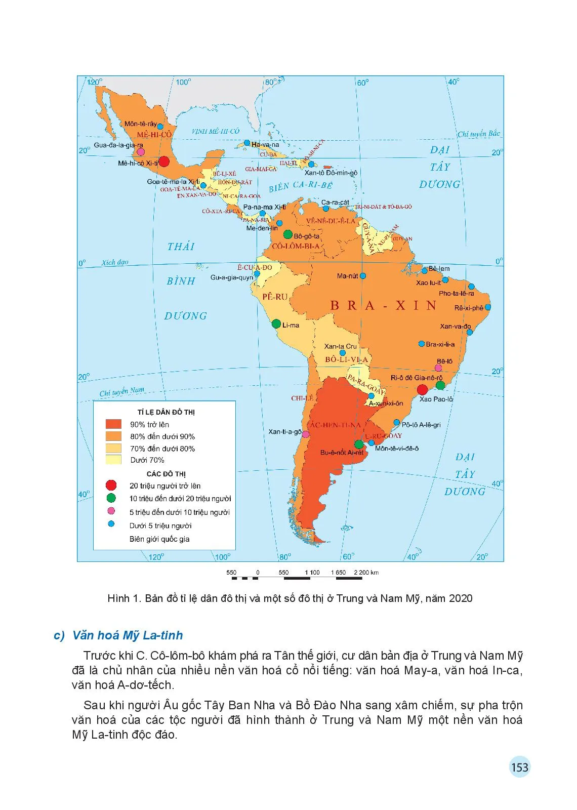 Bài 17 Đặc điểm dân cư, xã hội Trung và Nam Mỹ, khai thác, sử dụng và bảo vệ rừng A-ma-dôn