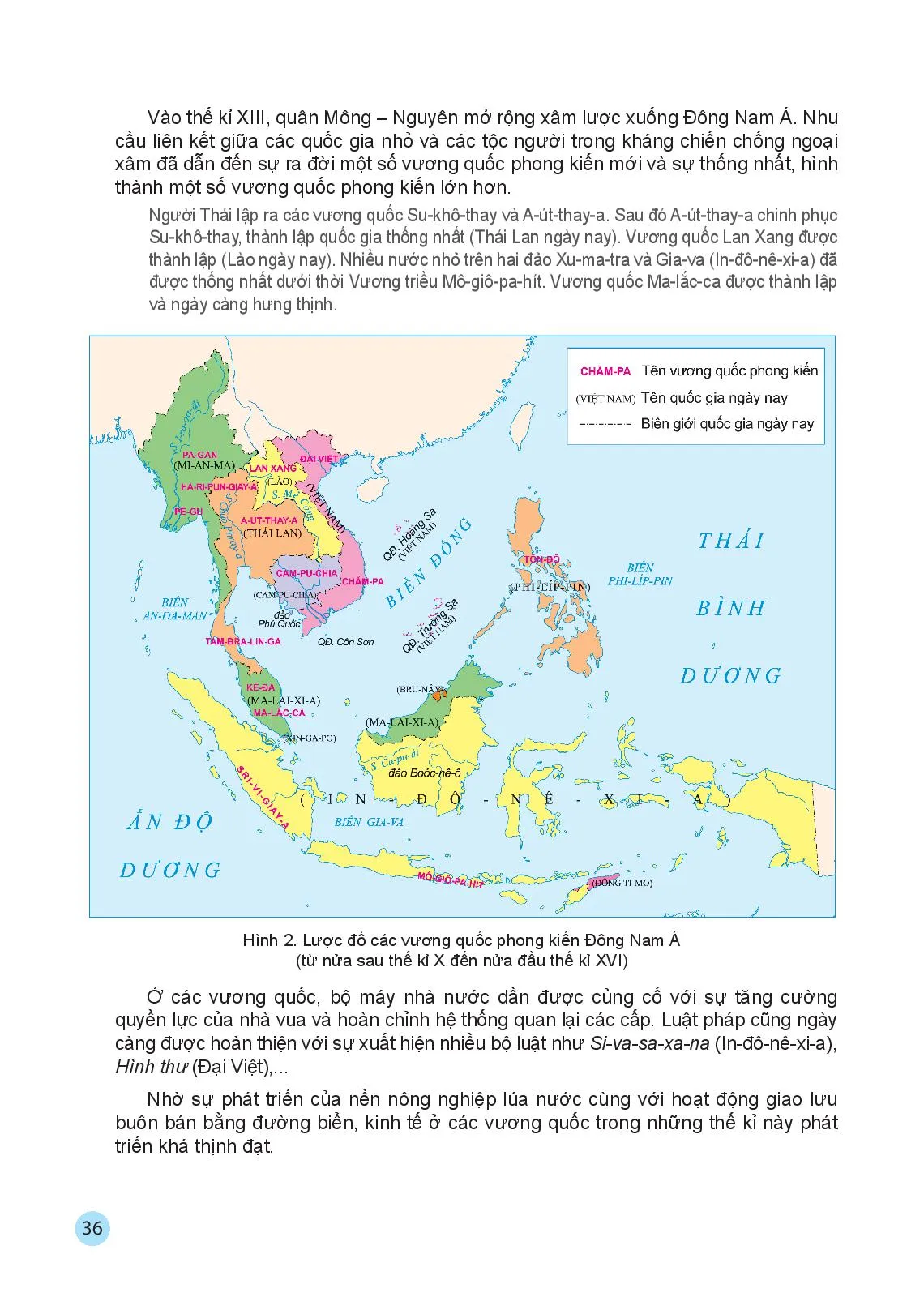 Bài 6 Các vương quốc phong kiến Đông Nam Á từ nửa sau thế kỉ X đến nửa đầu thế kỉ XVI