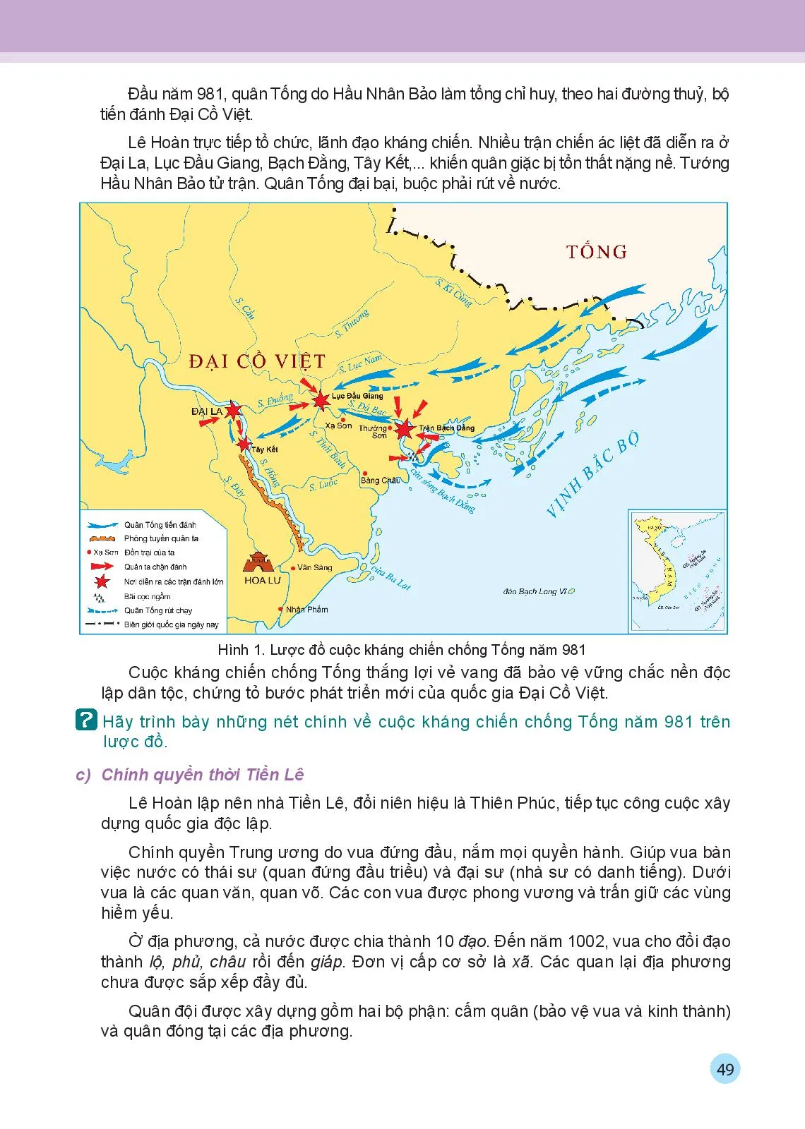 Bài 10 Đại Cổ Việt thời Đinh và Tiền Lê (968 – 1009)