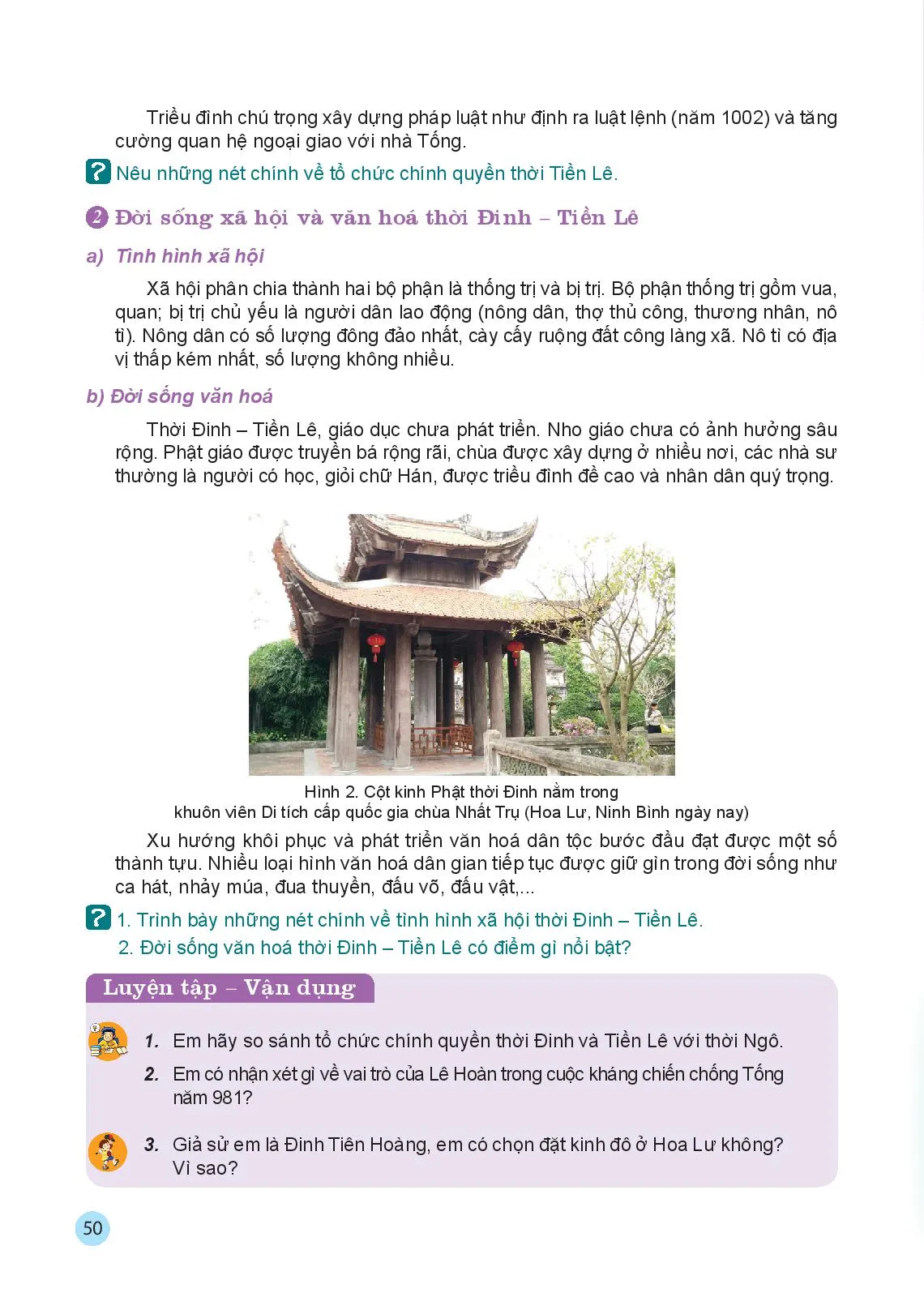 Bài 10 Đại Cổ Việt thời Đinh và Tiền Lê (968 – 1009)