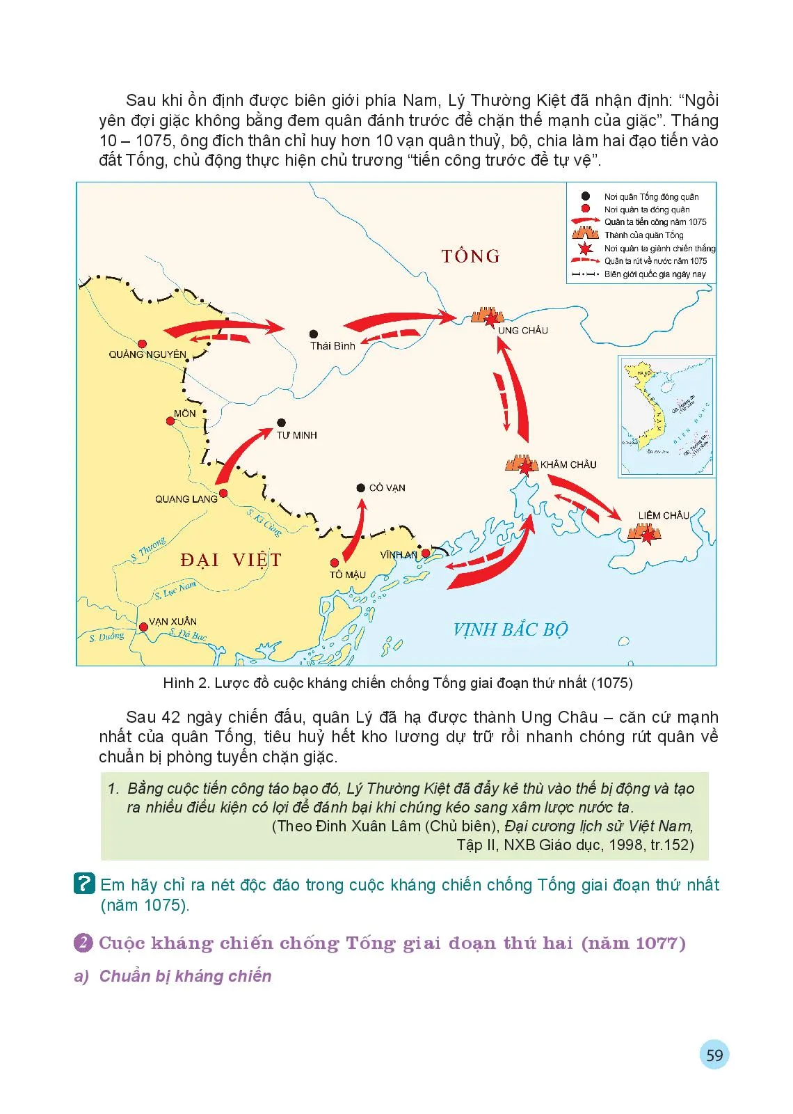 Bài 12 Cuộc kháng chiến chống quân xâm lược Tống (1075-1077)