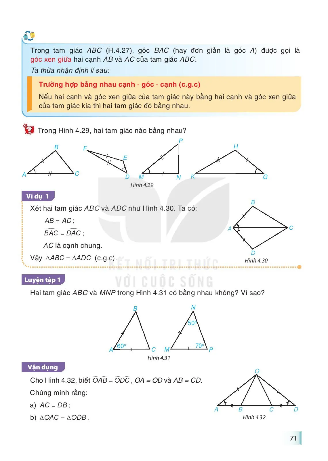 Bài 14. Trường hợp bằng nhau thứ hai và thứ ba của tam giác