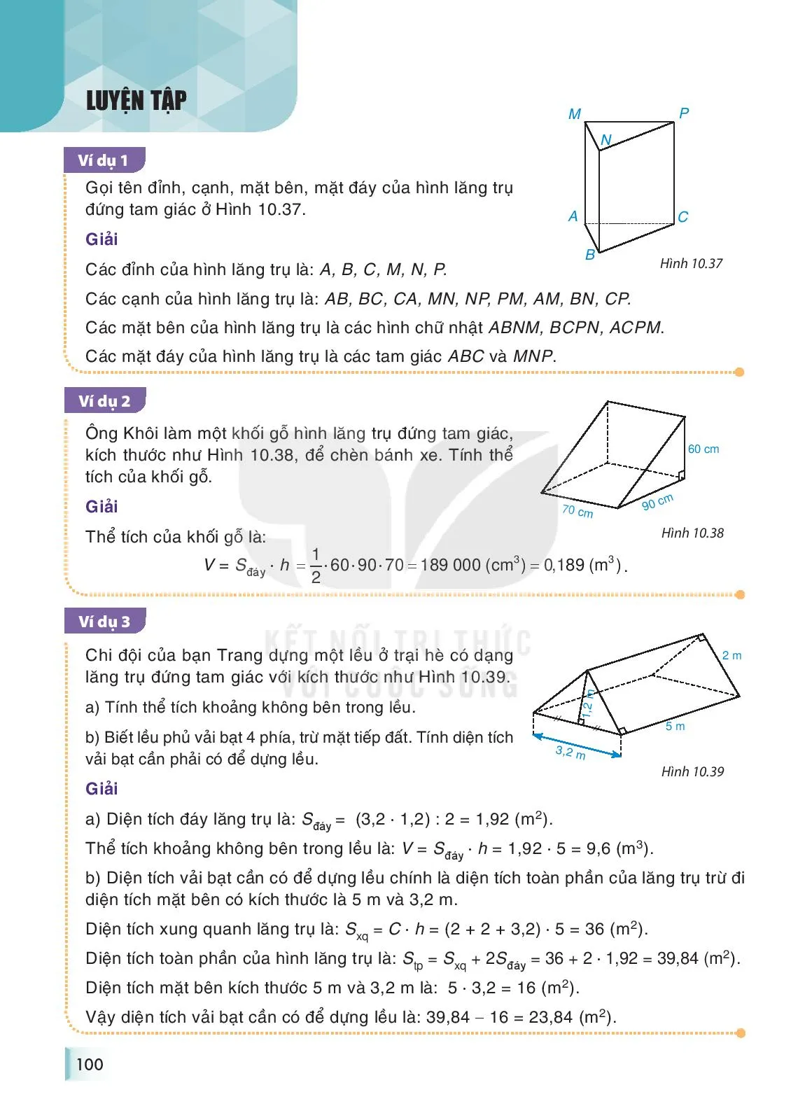 Bài 37. Hình lăng trụ đứng tam giác và hình lăng trụ đứng tử giác