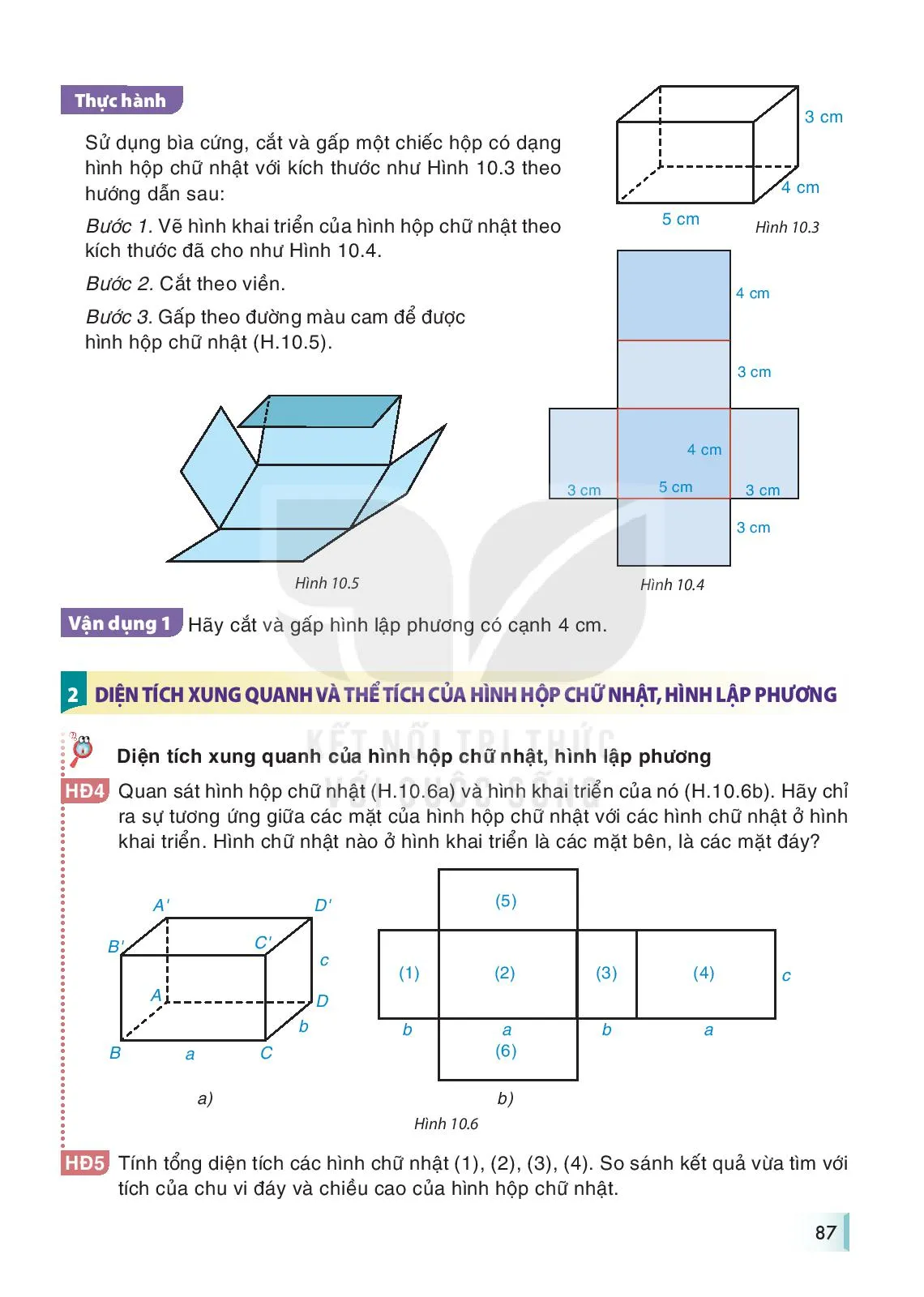 Bài 36. Hình hộp chữ nhật và hình lập phương
