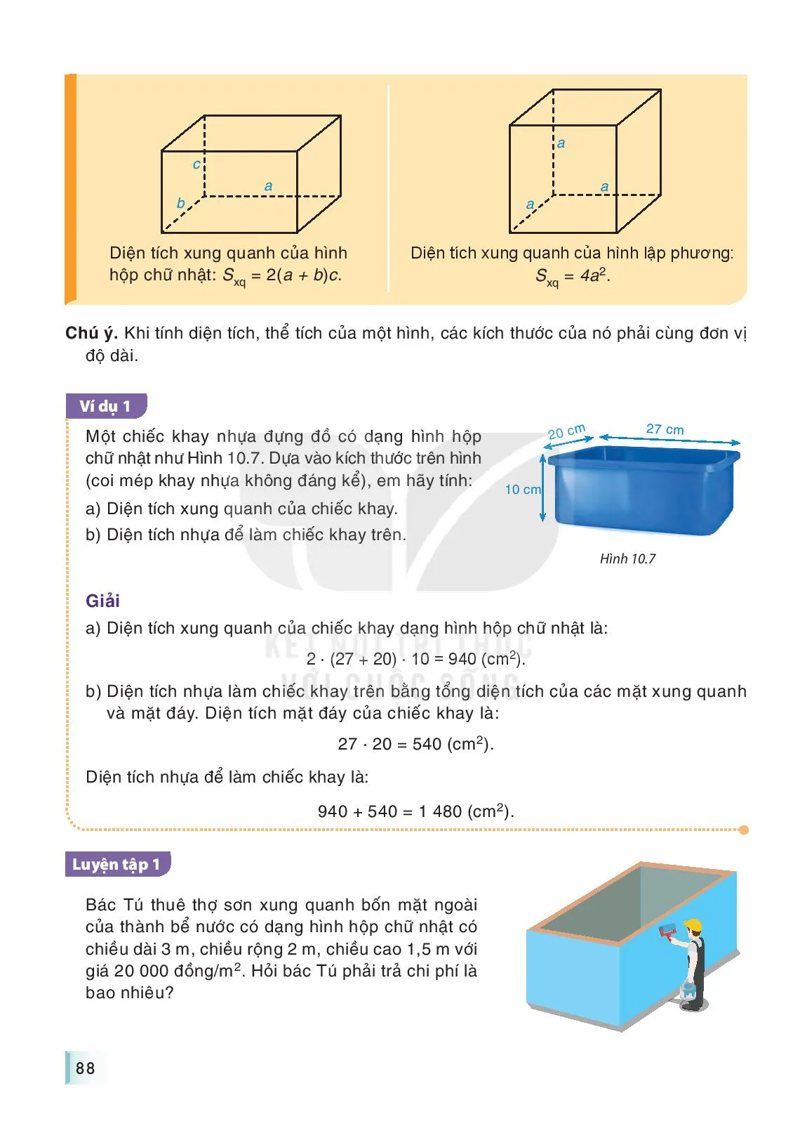 Bài 36. Hình hộp chữ nhật và hình lập phương
