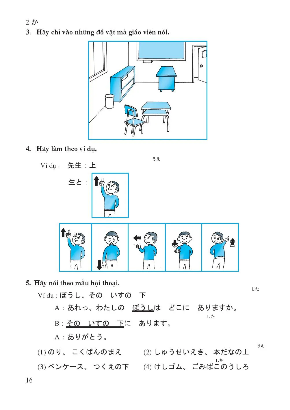 Bài 2 きょうしつ Lớp học