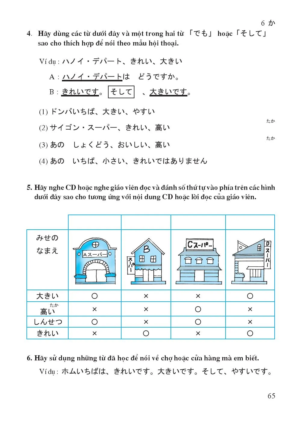 Bài 6 みせ Cửa hàng