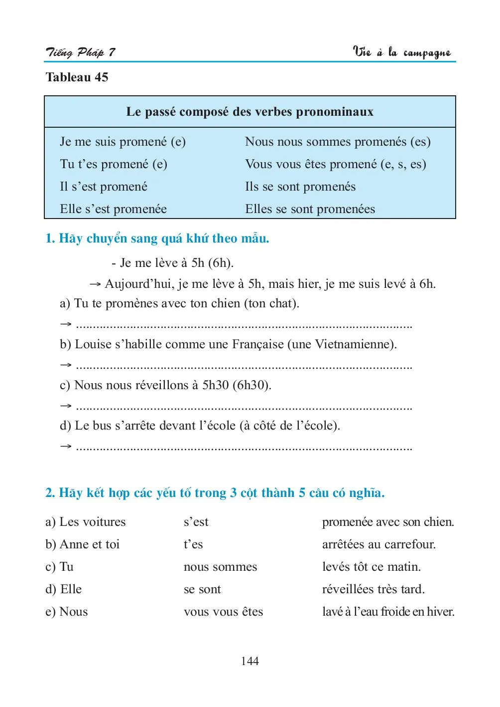 Leçon 22 Je me suis levé à 9 heures!