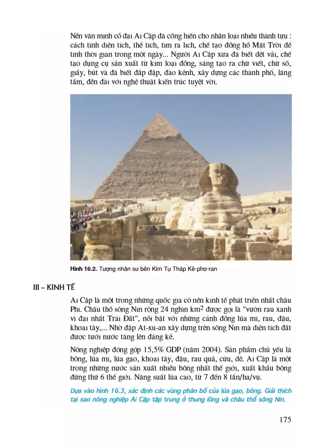 Tiết 1. Khái quát về Ai Cập