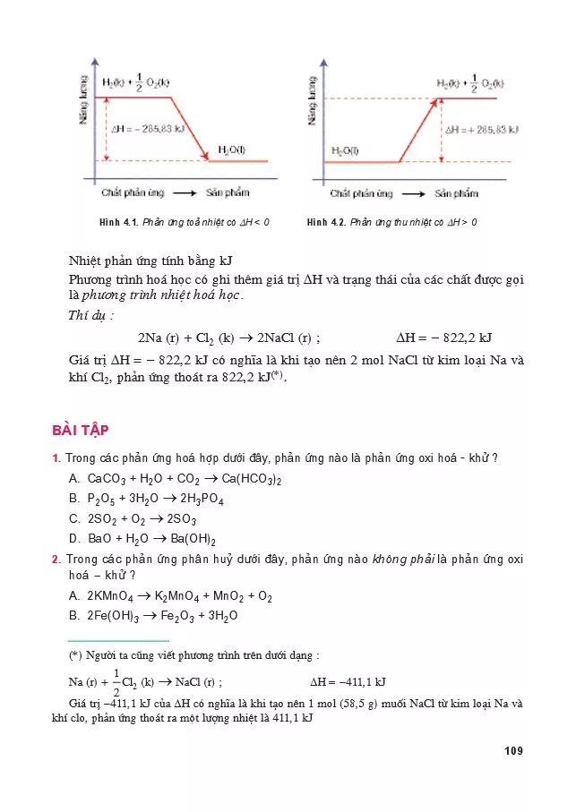 Bài 26 Phân loại phản ứng trong hoá học vô cơ