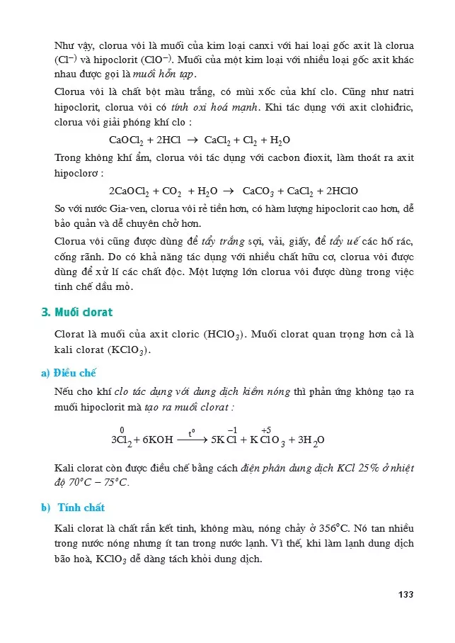 Bài 32 Hợp chất có oxi của clo
