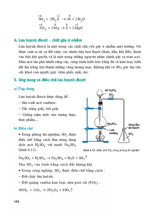 Bài 45 Hợp chất có oxi của lưu huỳnh