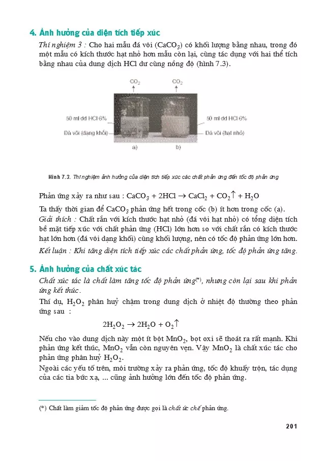 Bài 49 Tốc độ phản ứng hoá học