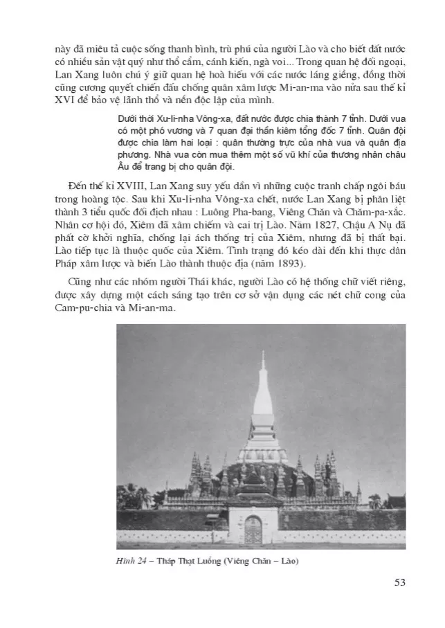 Bài 9. Vương quốc Cam-pu-chia và Vương quốc Lào