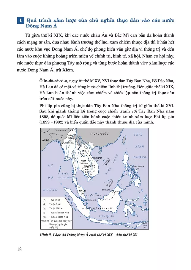 Bài 4. Các nước Đông Nam Á (Cuối thế kỉ XIX – đầu thế kỉ XX)