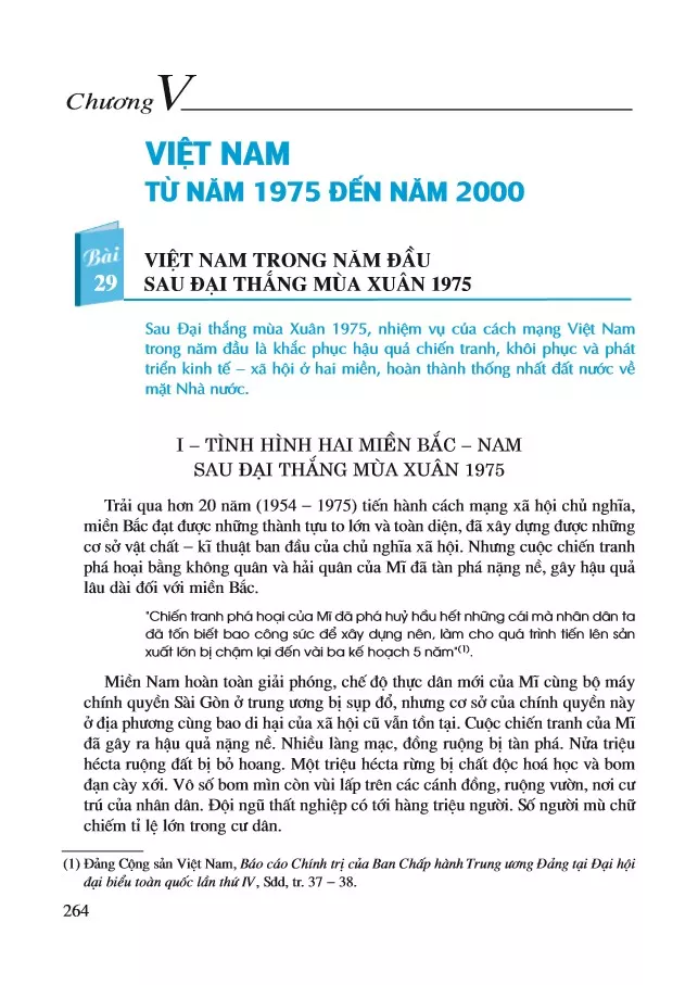 Bài 29. Việt Nam trong năm đầu sau Đại thắng mùa Xuân 1975 