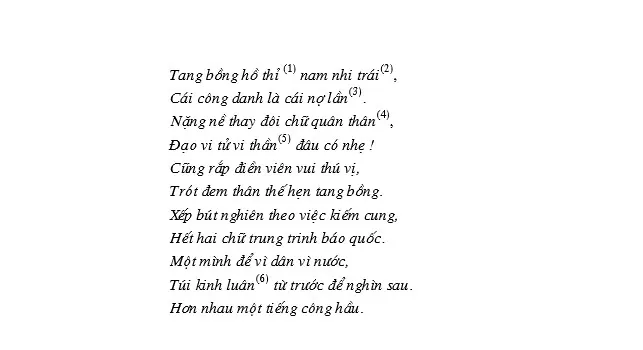 Tỏ lòng (Thuật hoài – Phạm Ngũ Lão)