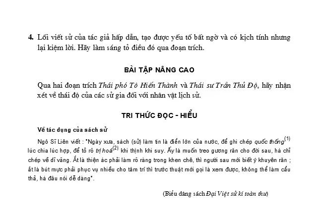 Thái sư Trần Thủ Độ (Trích Đại Việt sử ký toàn thư Ngô Sĩ Liên)
