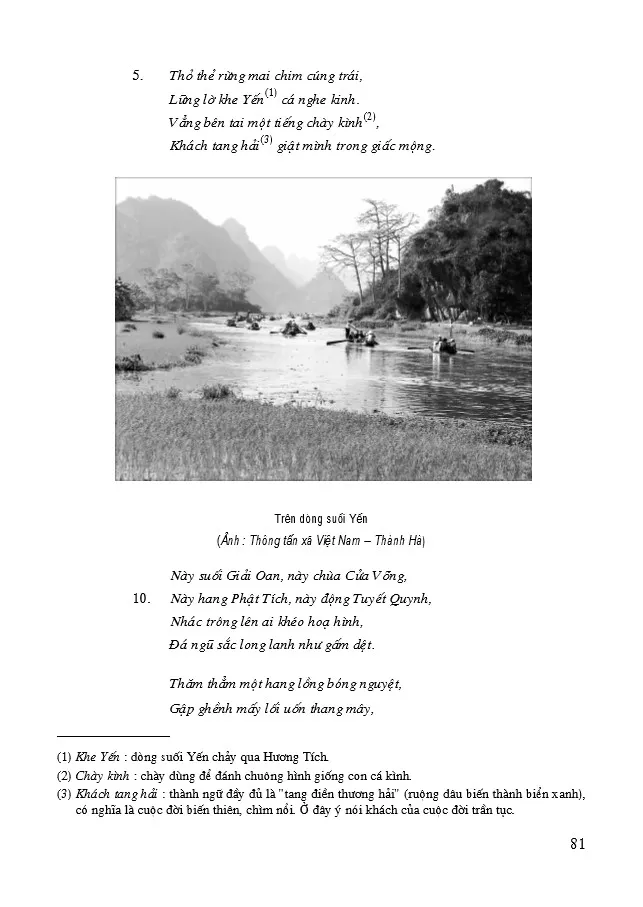 Đọc thêm: Bài ca phong cảnh Hương Sơn