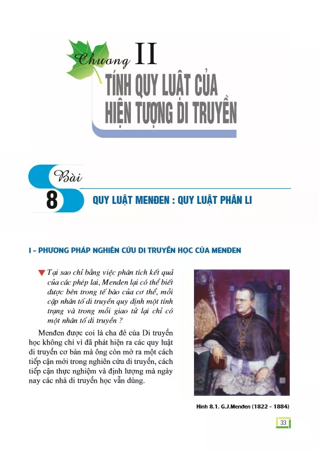 Bài 8. Quy luật Menđen: Quy luật phân li