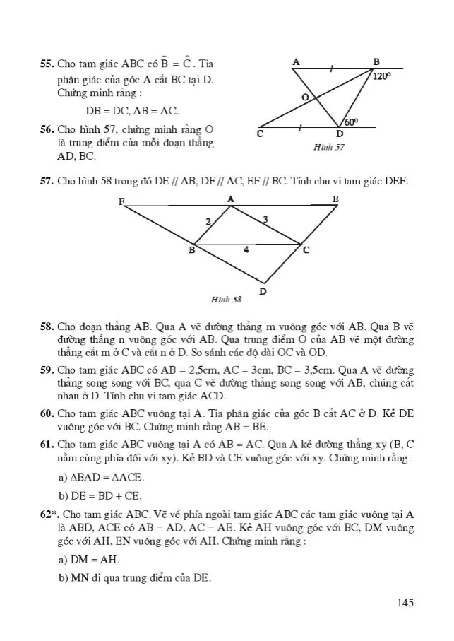 $5. Trường hợp bằng nhau thứ ba của tam giác. góc – cạnh – góc (g.c.g)