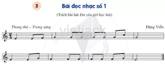 Luyện đọc gam Đô trưởng Bài đọc nhạc số 1 Doc Nhac Luyen Doc Gam Do Truong Bai Doc Nhac So 1 54448