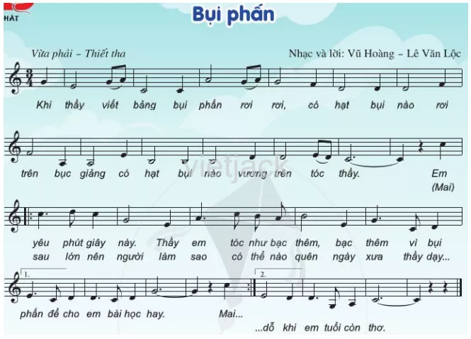 Bài hát Bụi phấn Hat Bai Hat Bui Phan 54492