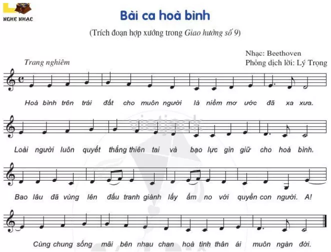 Bài hát Bài ca hòa bình Nghe Nhac Bai Hat Bai Ca Hoa Binh 54711