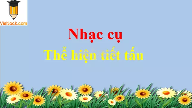 Thể hiện tiết tấu Nhac Cu The Hien Tiet Tau 54677