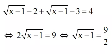 4 cách giải phương trình vô tỉ cực hay | Bài tập Toán 9 chọn lọc có giải chi tiết 4 Cach Giai Phuong Trinh Vo Ti Cuc Hay 26