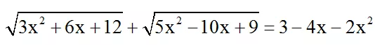 Cách giải phương trình vô tỉ bằng phương pháp đánh giá cực hay | Bài tập Toán 9 chọn lọc có giải chi tiết Cach Giai Phuong Trinh Vo Ti Bang Phuong Phap Danh Gia Cuc Hay 13