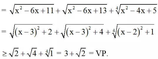 Cách giải phương trình vô tỉ bằng phương pháp đánh giá cực hay | Bài tập Toán 9 chọn lọc có giải chi tiết Cach Giai Phuong Trinh Vo Ti Bang Phuong Phap Danh Gia Cuc Hay 20