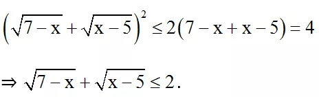 Cách giải phương trình vô tỉ bằng phương pháp đánh giá cực hay | Bài tập Toán 9 chọn lọc có giải chi tiết Cach Giai Phuong Trinh Vo Ti Bang Phuong Phap Danh Gia Cuc Hay 23